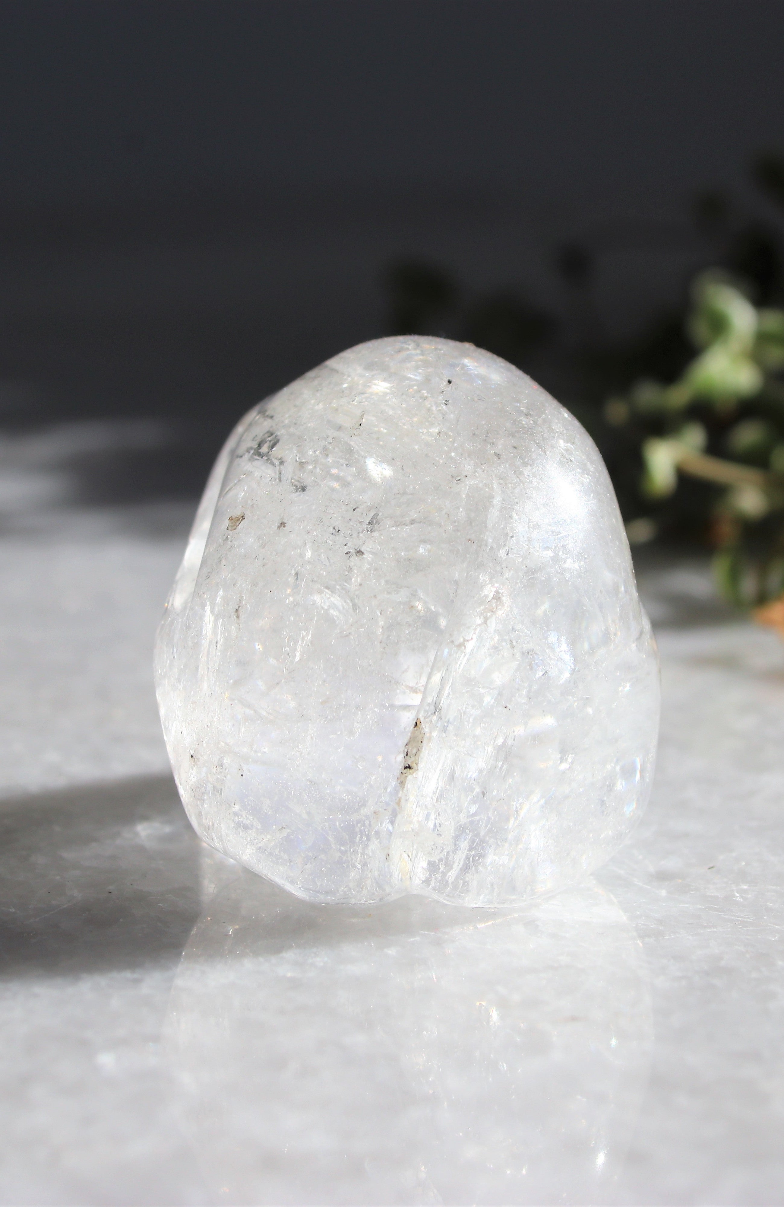 Black Tibetan Quartz Skull AA